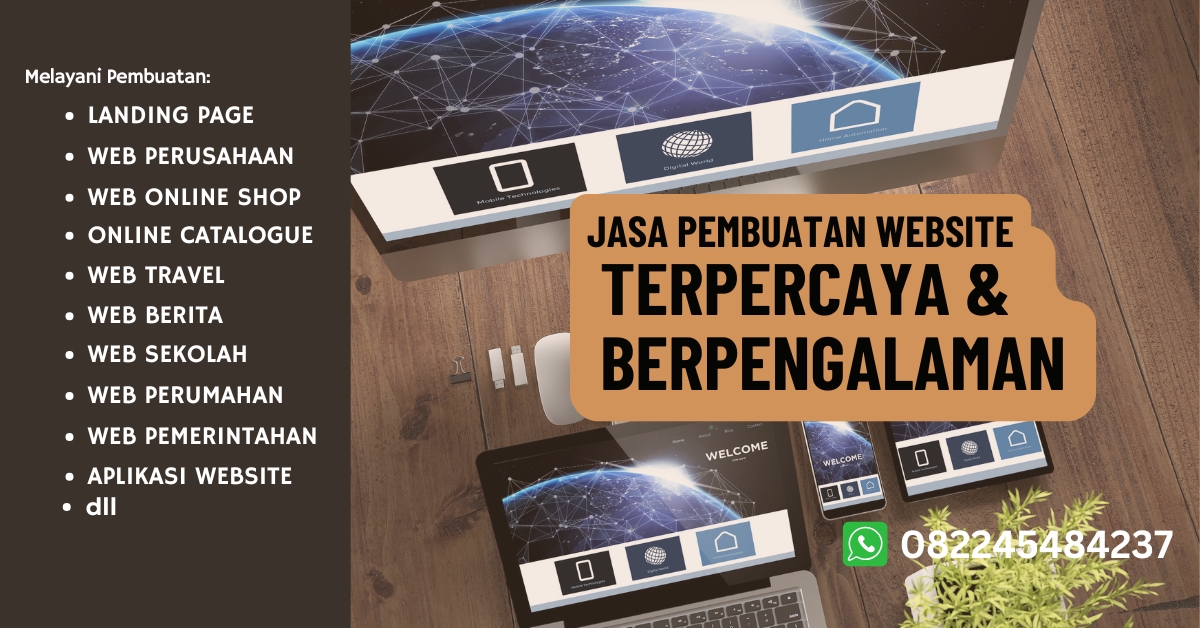 Ilustrasi faktor penting dalam memilih jasa pembuatan website