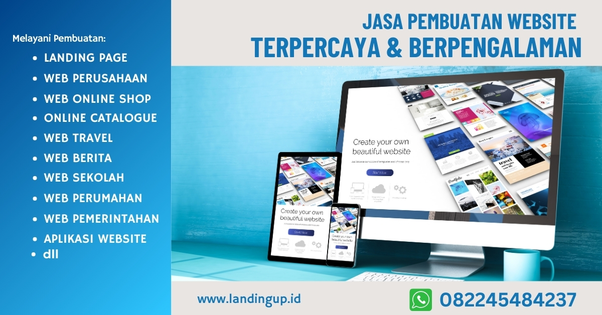 Grafik perbandingan berbagai jasa pembuatan website