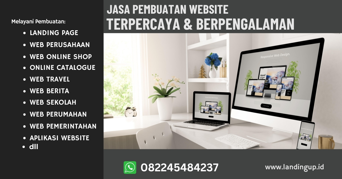 Gambar perbandingan berbagai jasa pembuatan website di Kaimana