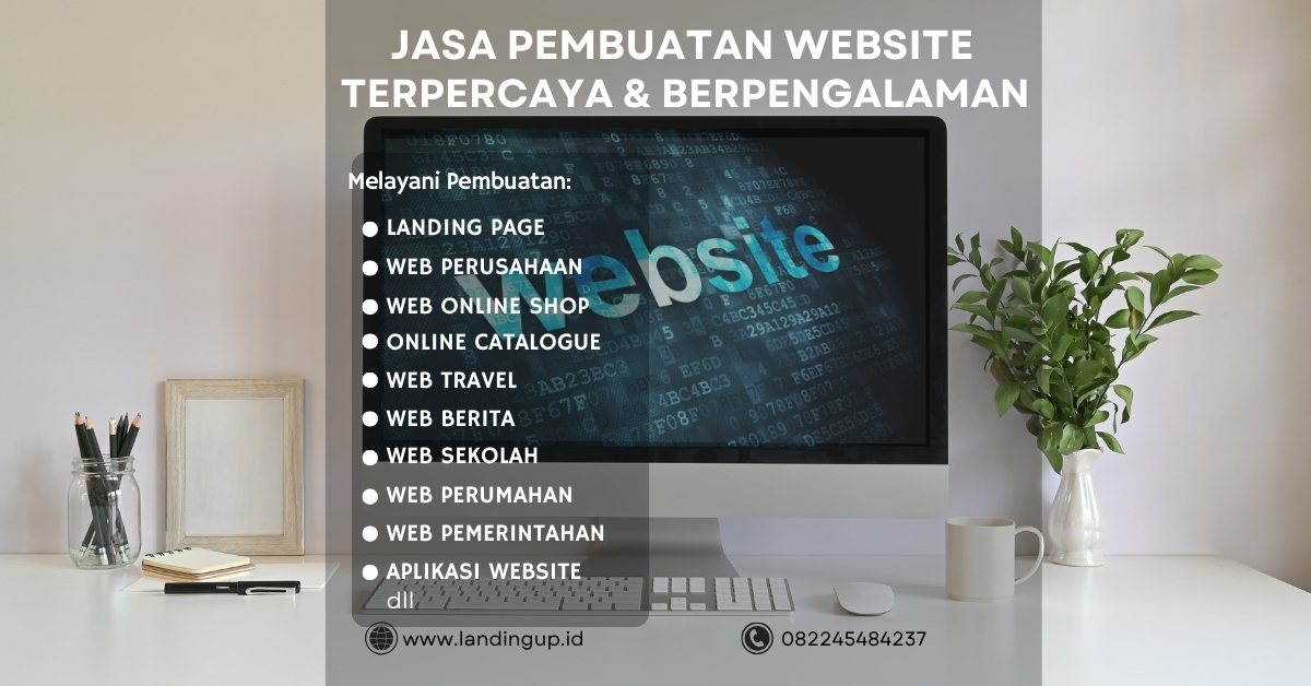 Grafik membandingkan kualitas dan harga jasa website