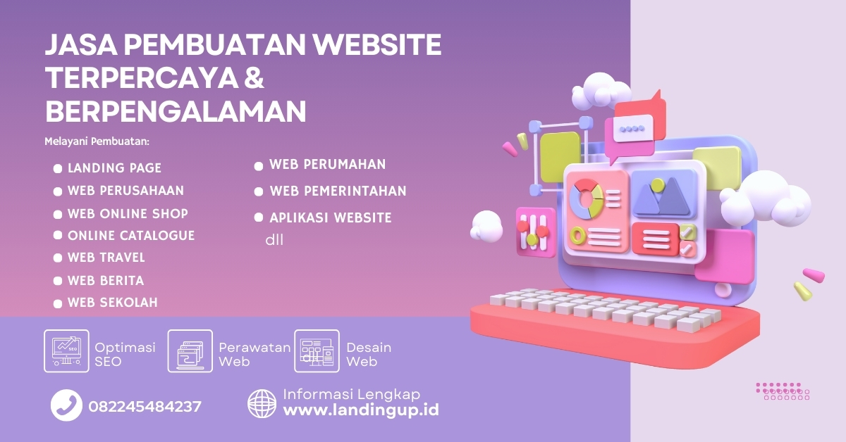 Gambar website responsif dan fitur-fitur penting lainnya