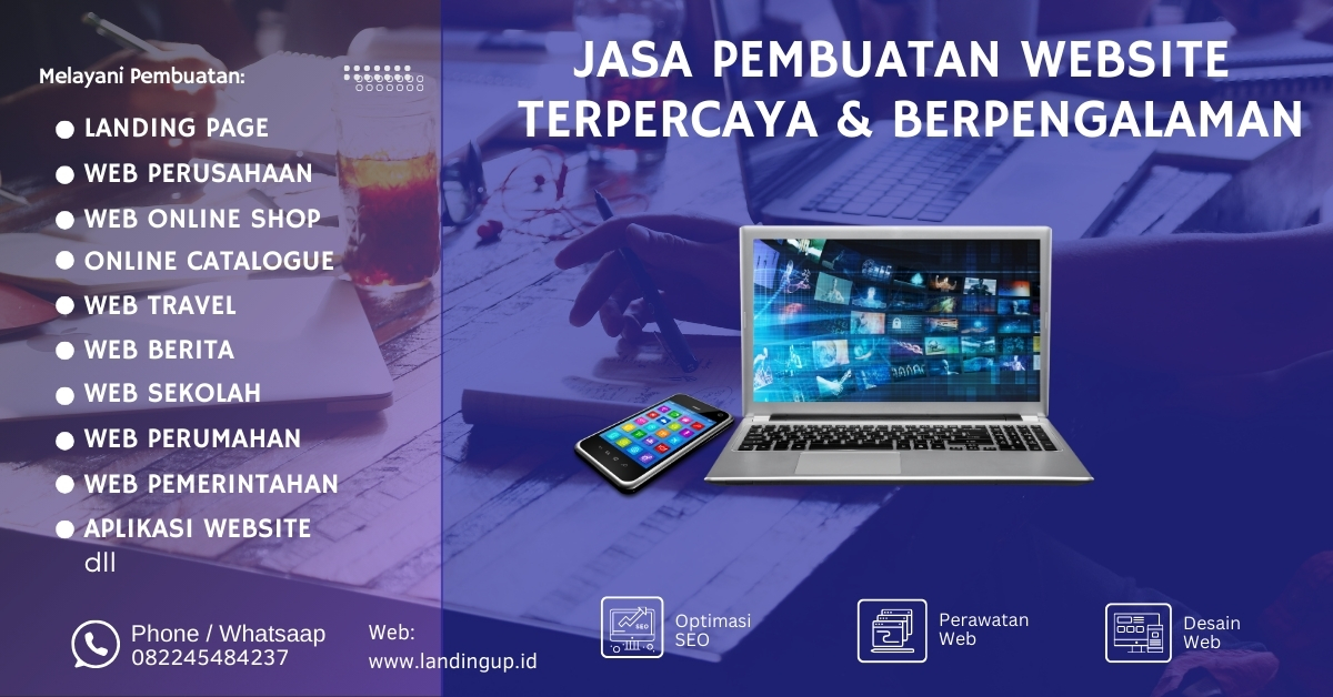 Gambar perbandingan berbagai layanan pembuatan website