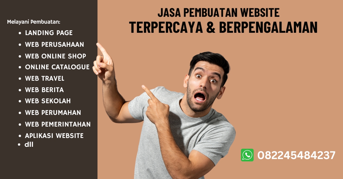 Gambar yang menunjukkan faktor-faktor penting dalam memilih jasa website